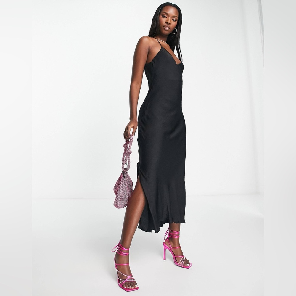 ASOS Design | Satin Cami Maxi Slip Dress